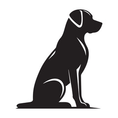High-Quality Dog Silhouette Logo for Your Business