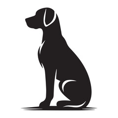 High-Quality Dog Silhouette Logo for Your Business