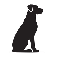 High-Quality Dog Silhouette Logo for Your Business
