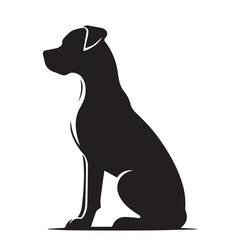 High-Quality Dog Silhouette Logo for Your Business