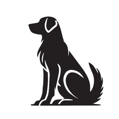 High-Quality Dog Silhouette Logo for Your Business