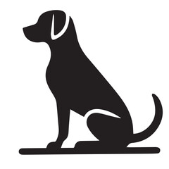 High-Quality Dog Silhouette Logo for Your Business