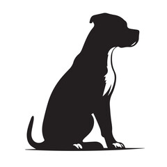 High-Quality Dog Silhouette Logo for Your Business