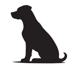 High-Quality Dog Silhouette Logo for Your Business
