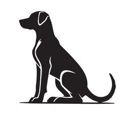 High-Quality Dog Silhouette Logo for Your Business