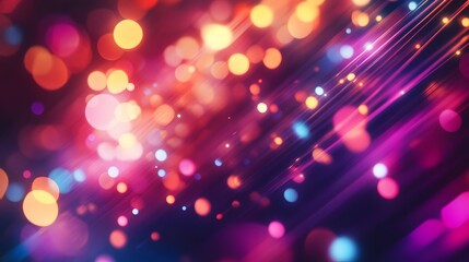 Colorful light bokeh effects digital photography abstract art vibrant atmosphere close-up visual concept