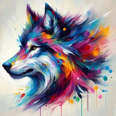 background with a dog