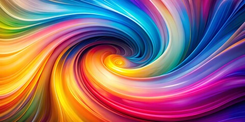 Swirling Abstract Colorful Background