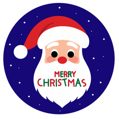 santa claus christmas card