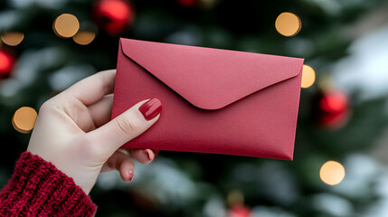 Red Envelope Holiday Illustration