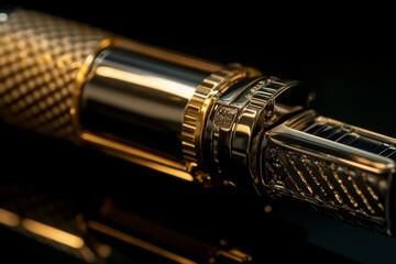 close-up of a safety razor