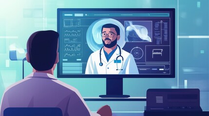 Virtual Medical Consultation with Digital Interface