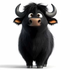 Majestic Buffalo in Isolation © Cdric