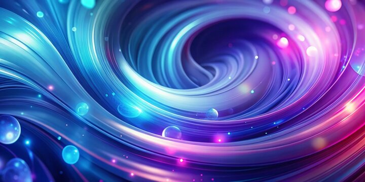 Twirling Abstract Background Animation: Motion Graphics Loop for Video Editing and Motion Design Projects