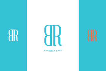 BR, RB, B, R, Abstract Letters Logo Monogram