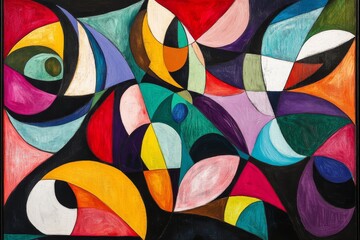 Vibrant abstract artwork capturing the essence of fire and water in swirling colors