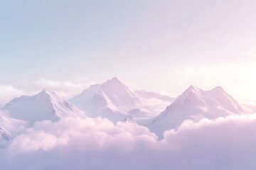 simple illustration of colorful landscape background