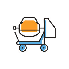  Dynamic Cement Mixer Icon