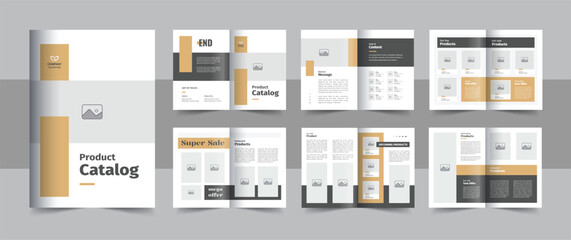 Creative product catalog brochure or Fashion and multipurpose portfolio, Catalogue Template, Furniture Product Catalog brochure