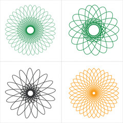Collection of Spirograph Designs
