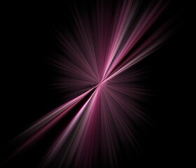 Computer generated fractal pattern and shape