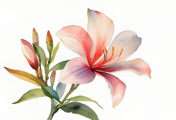 Naklejka premium watercolor flowers