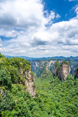 Obraz premium Zhangjiajie scenic area in Hunan Province, China