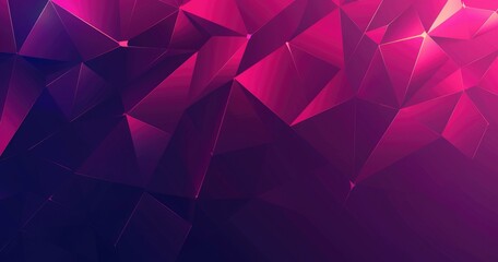 Obraz premium Abstract geometric pattern with shades of pink and purple, ideal for backgrounds or designs.