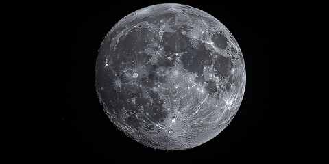 Obraz premium Fullmoon at night background