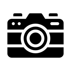 Camera glyph icon
