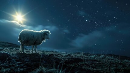 
A sheep disappeared during the night. Biblical Ideas for Jesus Searching for the Sheep