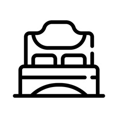 bed line icon