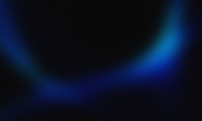 black background, blue light