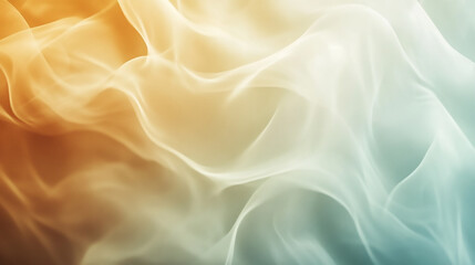 Obraz premium Soft pearl hued background featuring a chiaroscuro effect Soft ivory fabric blending together in a gentle soothing whirlpool.