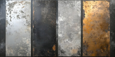 Grunge Metal Texture Background Illustration