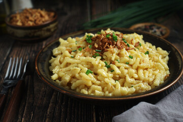 Käsespätzle, traditional dish in Germany