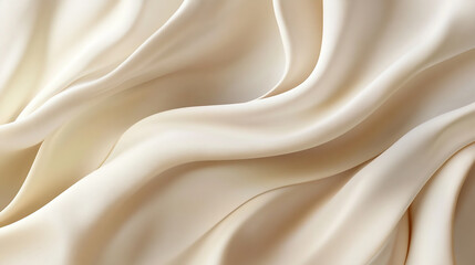 Obraz premium Abstract orange and yellow soft gradients, bold color combinations, sharp edges. The fabric is draped over a surface, creating a sense of movement and elegance.