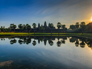 Angkor Wat temple in Angkor, Cambodia
