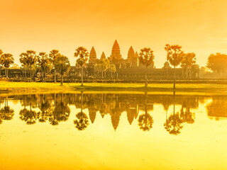 Angkor Wat temple in Angkor, Cambodia