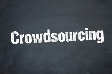 Obraz premium Crowdsourcing 