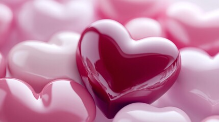 wallpaper pattern with hearts