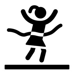 Marathon Runner Icon
