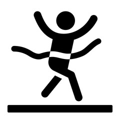 Marathon Runner Icon