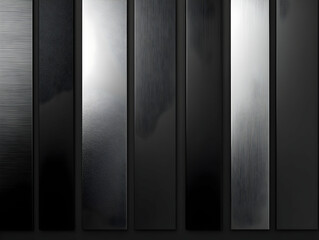 Dark Grey Abstract 3D Background