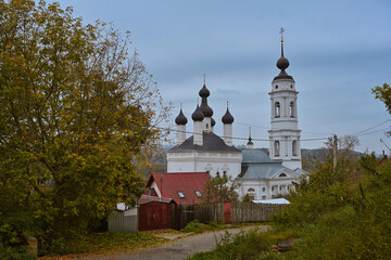 Kazan Orthodox church in Kaluga old town