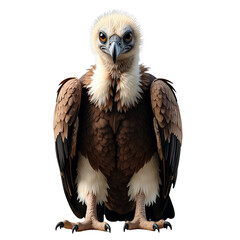 Obraz premium Close up of a large bird of prey with yellow eyes