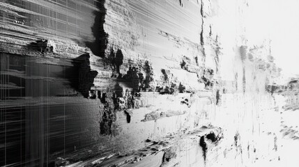 Fototapeta premium Test Screen Glitch Texture