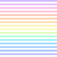 Pastel rainbow color horizontal lines or stripes background Rainbow tone seamless pattern