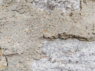 Closeup concrete wall full frame texture background