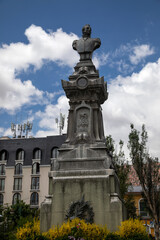 Beautiful old building. Colonial architecture. Old building of beautiful architecture.
